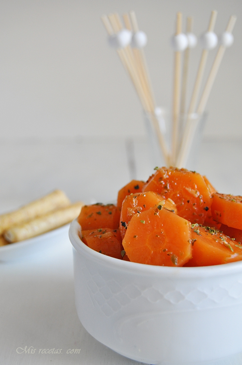 Carrots seasoned or aliñás