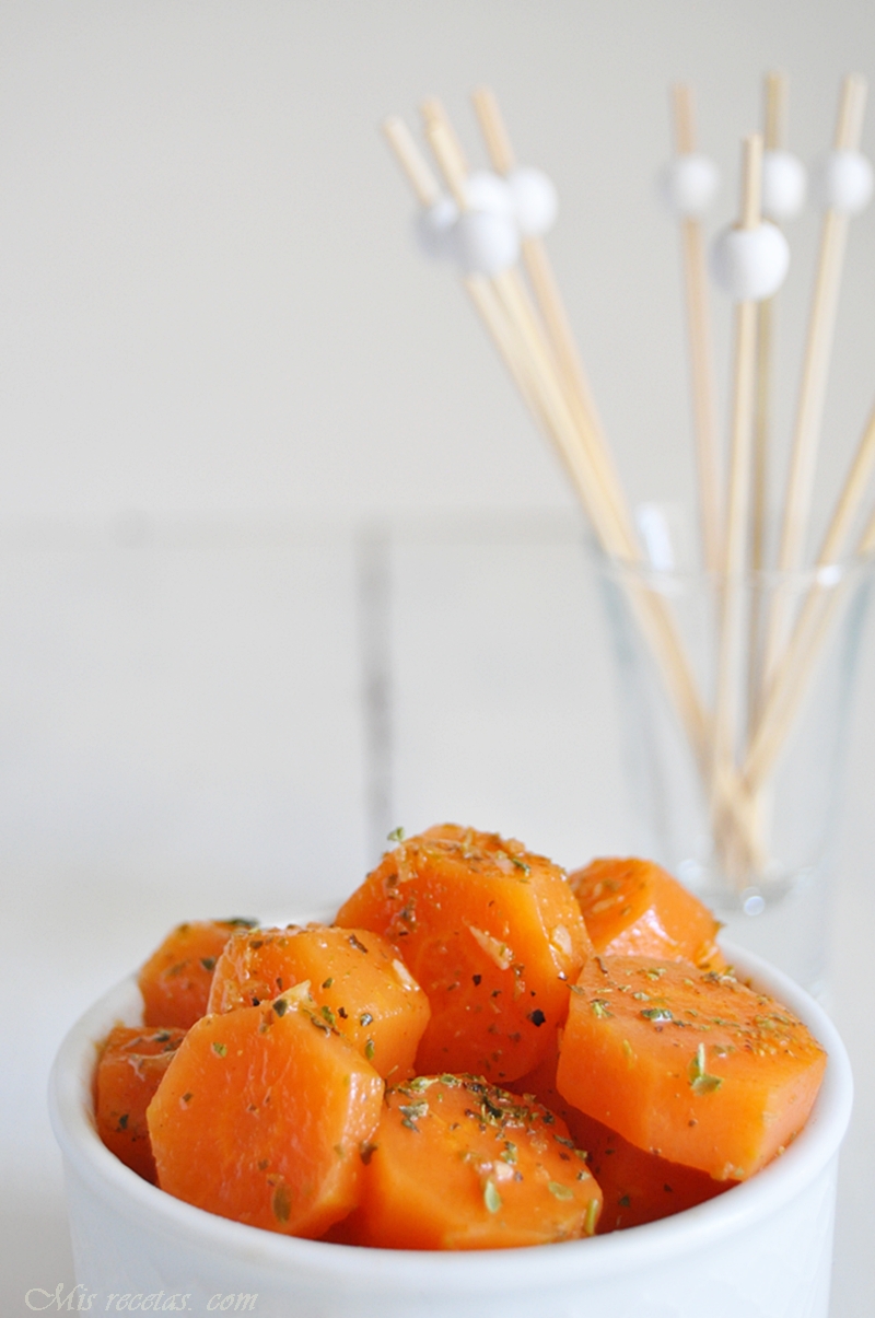 Carrots seasoned or aliñás